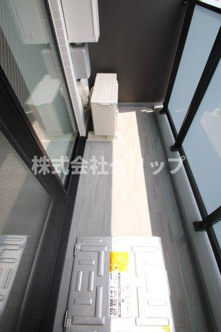 エストゥルース横浜蒔田のバルコニー