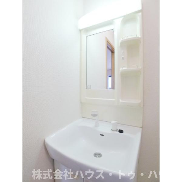 プレジールの洗面所
