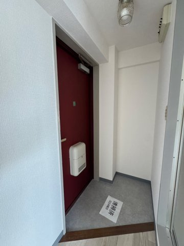 ドミール大田の玄関