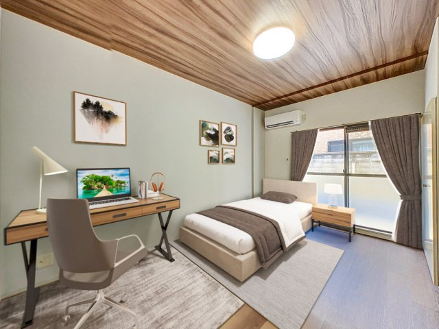 マリュンヌ金沢の洋室