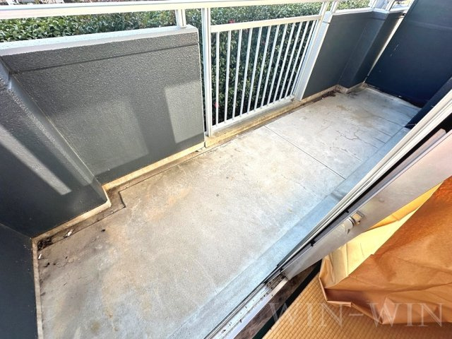 第2橋本マンションのバルコニー