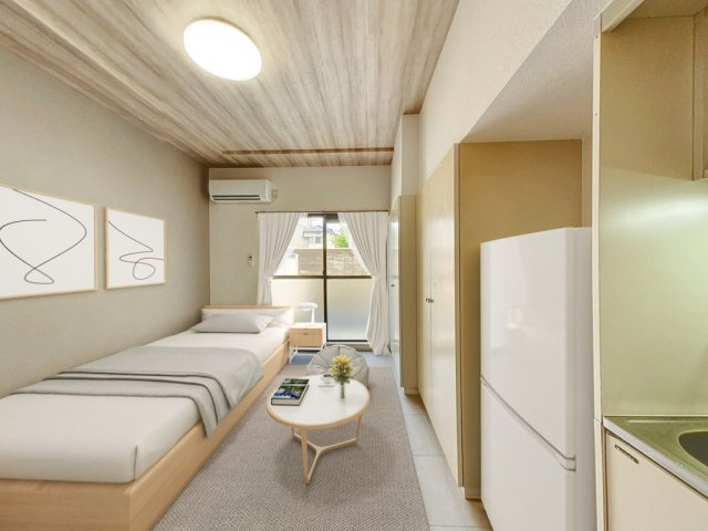 マリュンヌ金沢の洋室