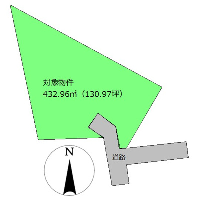 【区画図】 | 東区小峯３丁目　土地