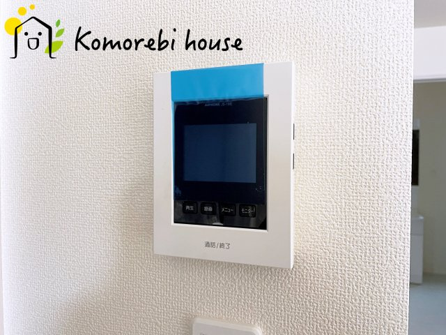 北足立郡伊奈町西小針1丁目131番　新築一戸建て　ハートフルタウン　Eのセキュリティ|外が見えて安心なモニター付インターフォンです。録画機能もあり、安心安全な新生活を送りましょう。
