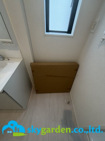 平塚市大島　新築戸建　全4棟2号棟のランドリースペース