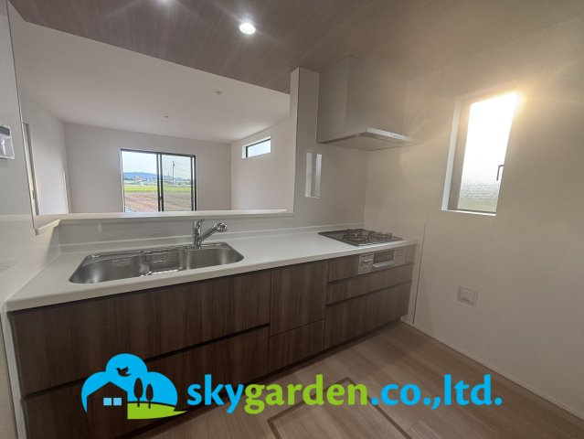 平塚市大島　新築戸建　全4棟2号棟のキッチン