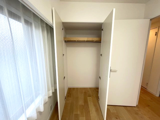 ユアコート武蔵藤沢の収納|大きなものも収納できそうです