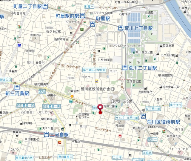 ジュネスナカノの地図|★案内図★