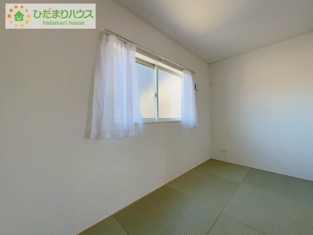 北茨城市大津町北町第12　新築戸建　1号棟の和室|小さなお子さまのいる方におすすめ！リビング横の和室でお子様が遊んでる様子も確認できます(^^)/
