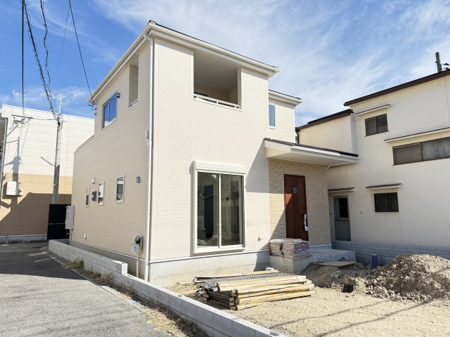 神戸市垂水区福田5丁目新築戸建の前面道路含む現地写真