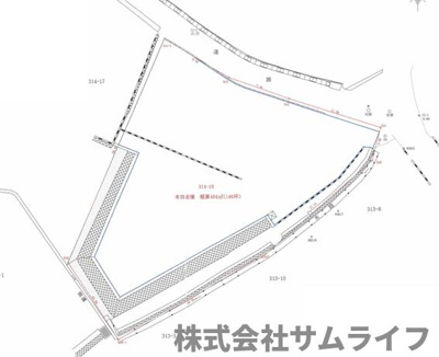 【区画図】 | 小正　売地