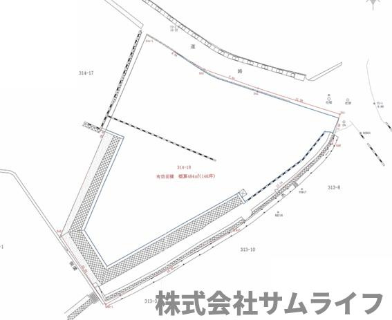 【区画図】 | 小正　売地