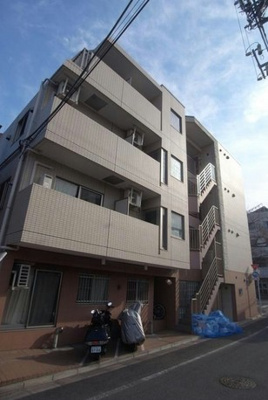 【外観】 | ラ・シード中野新井薬師 | 鉄筋コンクリート造のガッチリとした建物。