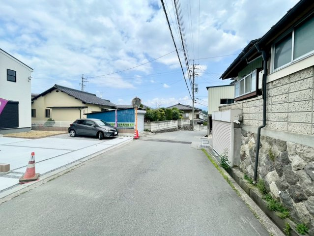長野市箱清水第２の前面道路含む現地写真