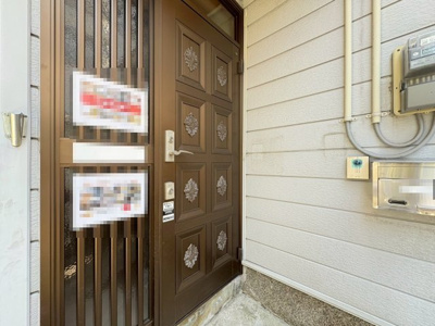 【玄関】 | 豊中市柴原町5丁目貸家B