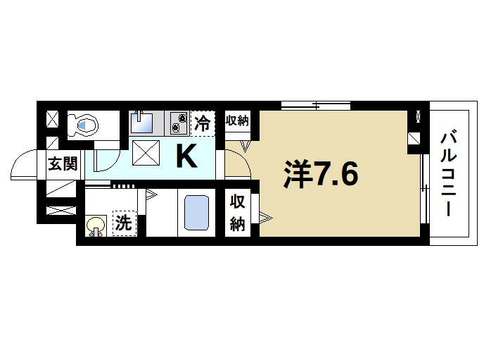 アルバーダの間取り
