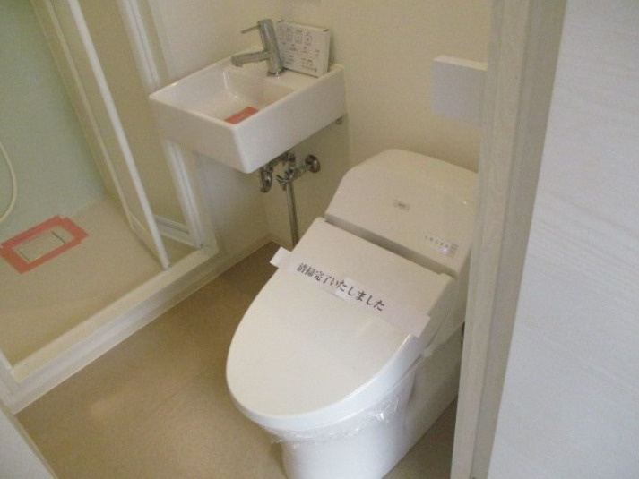 江東区森下４丁目の賃貸マンションのトイレ