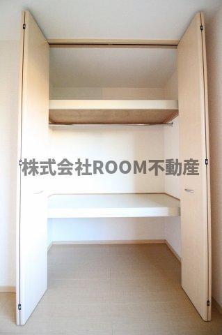 マルクイーンの収納|大きなものも収納できそうです