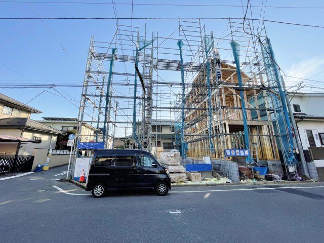 中野区丸山1丁目 全3棟 3号棟の外観|【現地販売会開催！】
100㎡超のゆとりあるプラン　全3棟
只今、建築中になりますがモデルハウスもご案内いたします♪