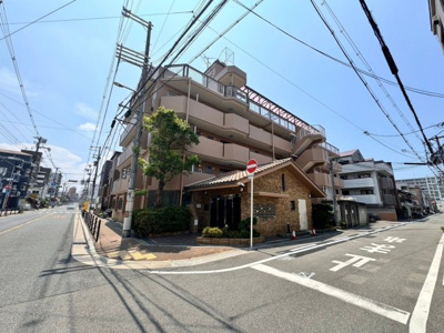 【外観】 | ベル・アーバニティ住吉 | 【南面バルコニーです】開放感のあるバルコニーです♪お洗濯も楽々快適に干せますよ♪