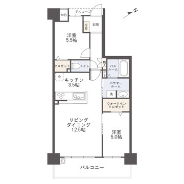 アルファスマート西条助実の間取り|専有面積：61.30㎡　価格：3070万円　2024年完成の築浅で、とてもきれいなマンションです！