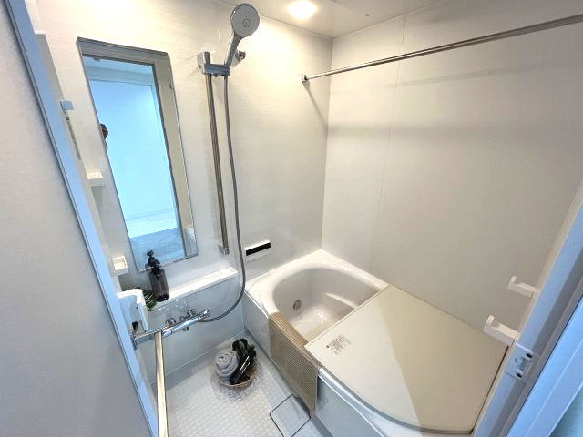 ユアコート武蔵藤沢の浴室|ゆったり過ごせるお風呂です