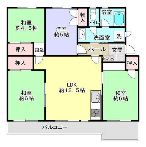 【間取り】 | 江戸川台小田急ハイツ２３号棟