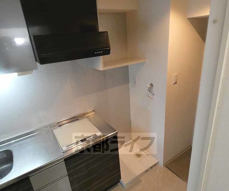 SILK HOUSEとなみ 2号館のキッチン