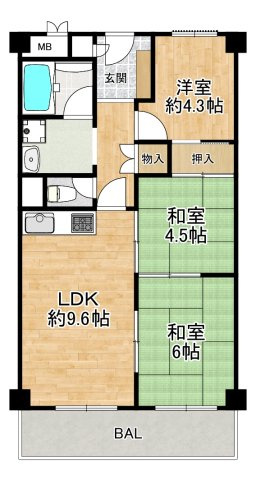 【間取り】