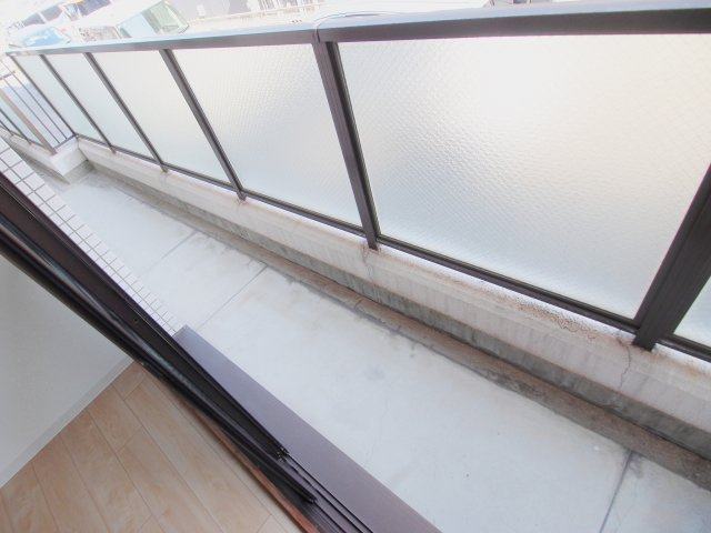 安芸郡海田町南幸町の賃貸マンションのバルコニー