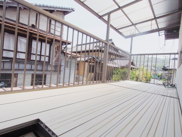 矢野東5丁目戸建のバルコニー