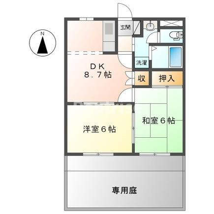 シャトーサンタの間取り|間取図