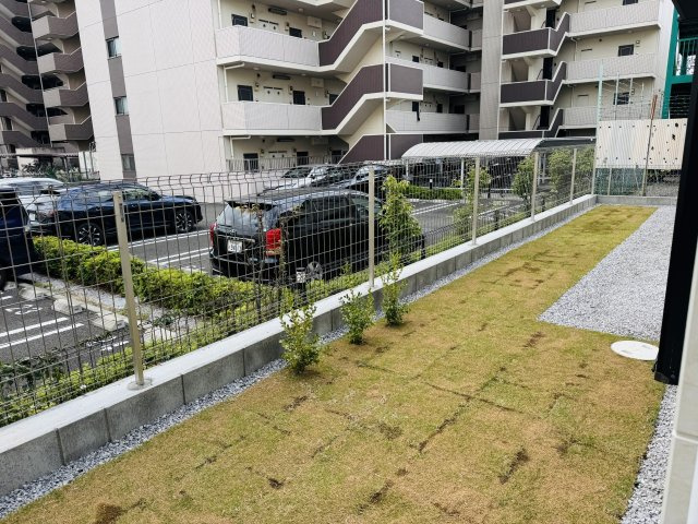 八王子市　椚田町　新築一戸建て　４期の庭|～ガーデニングなども楽しめる庭付き～