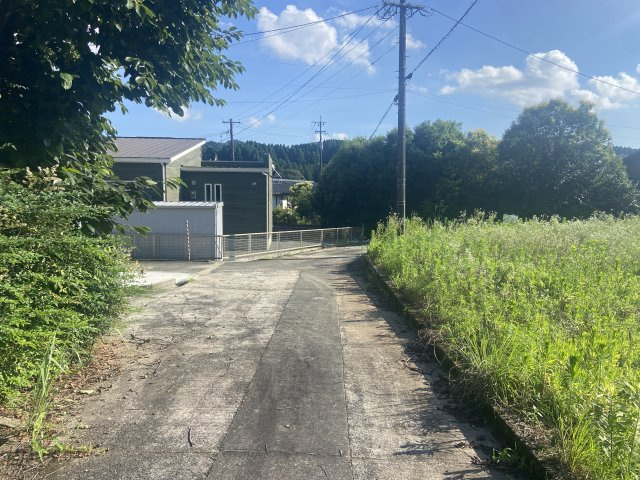 【前面道路含む現地写真】 | 和水町江田_土地（分筆②）