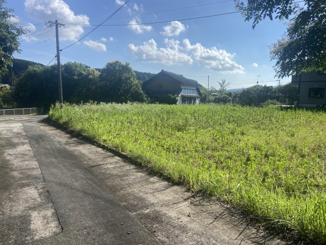 【前面道路含む現地写真】 | 和水町江田_土地（分筆②）
