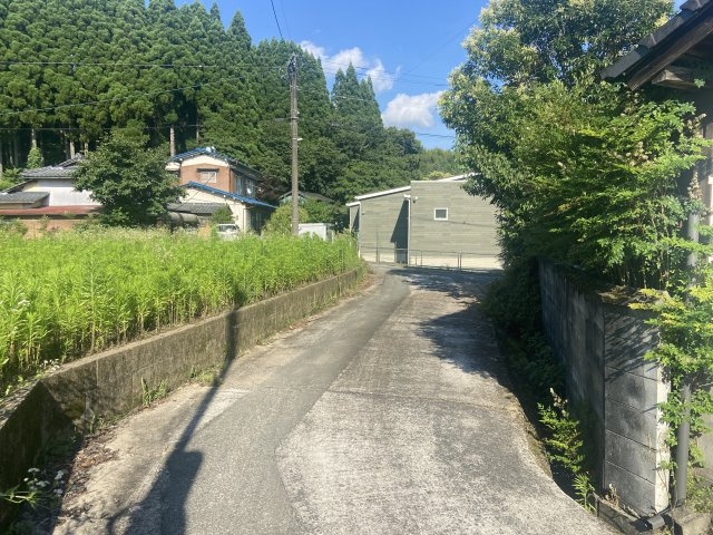 【前面道路含む現地写真】 | 和水町江田_土地（分筆②）