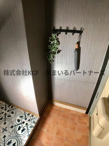 コンバーチブルの玄関|きれいな玄関です