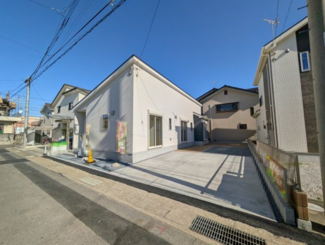 【区画図】 | リナージュ高崎市日光町24-1期ー① | 敷地面積57.9坪！カースペースは4台駐車可能です！