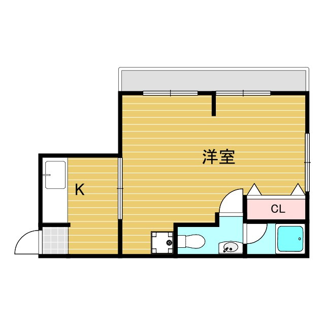 第一土山ビルの間取り