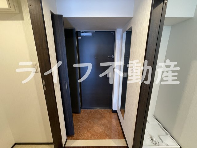 プレジオ永和ASIANの玄関|ゆったりとした玄関です