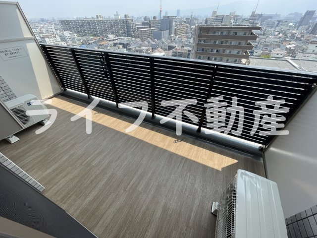 プレジオ永和ASIANのバルコニー|バルコニー付きです