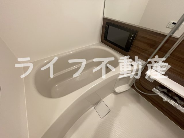 プレジオ永和ASIANの浴室|日々の疲れを癒すお風呂付です