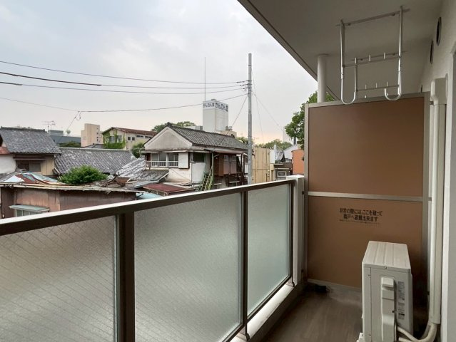 本町HILLSのバルコニー
