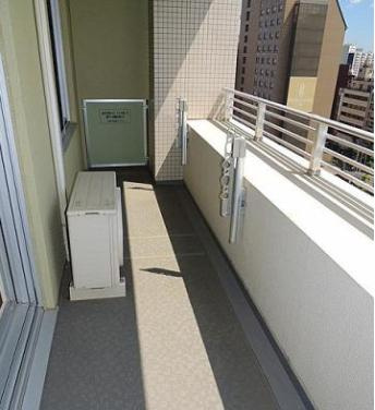 パークアクシス大塚のバルコニー