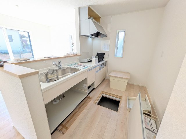 八王子市　川口町　新築一戸建て　８８期のキッチン|～使い勝手の良いシステムキッチン～