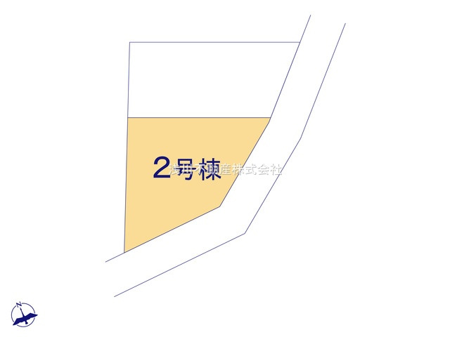 八王子市　川口町　新築一戸建て　８８期の区画図|～全2棟の新築一戸建て～
