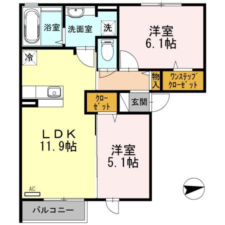 エスポワールの間取り|※間取りが現況と異なる場合は現況を優先します※