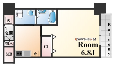 ファーストフィオーレ神戸元町の間取り
