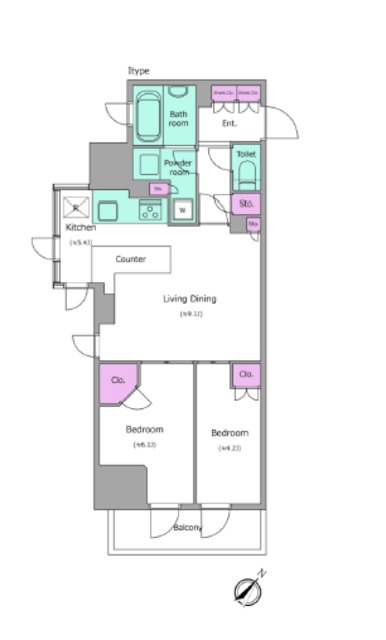 レジディア中目黒Ⅲ