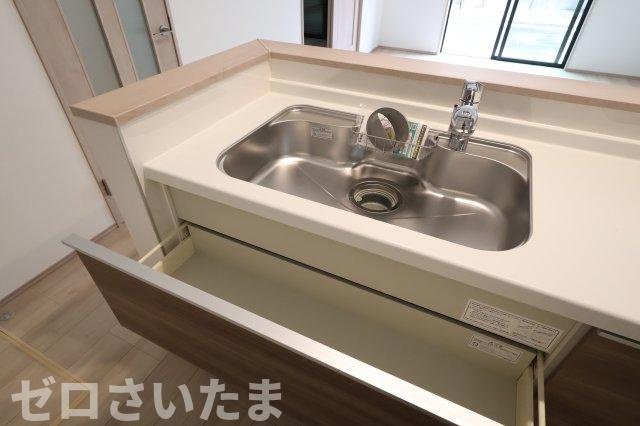 《仲介手数料無料》西区大字指扇775-2新築一戸建てハートフルタウンのキッチン
